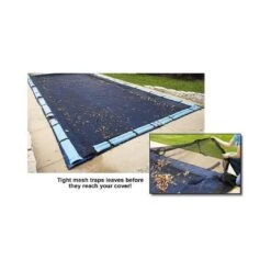 Arctic Armor - 18' X 36' Rectangle In-Ground Leaf Net With 4-Year Warranty -AquaDream Pools 18 x 36 Rectangle In Ground Leaf Net with 4 Year Warranty 9