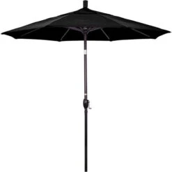 AquaDream Pools 40 7.5 Ft Market Umbrella Bronze/Hunter Green