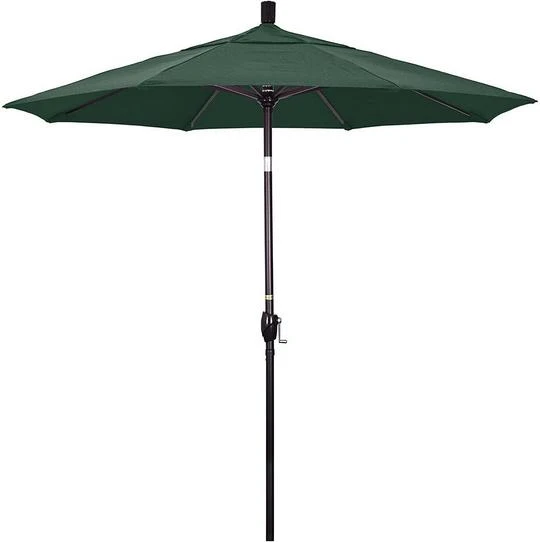 7.5 Ft Market Umbrella Bronze/Red 6 7.5 Ft Market Umbrella Bronze/Red - Image 4