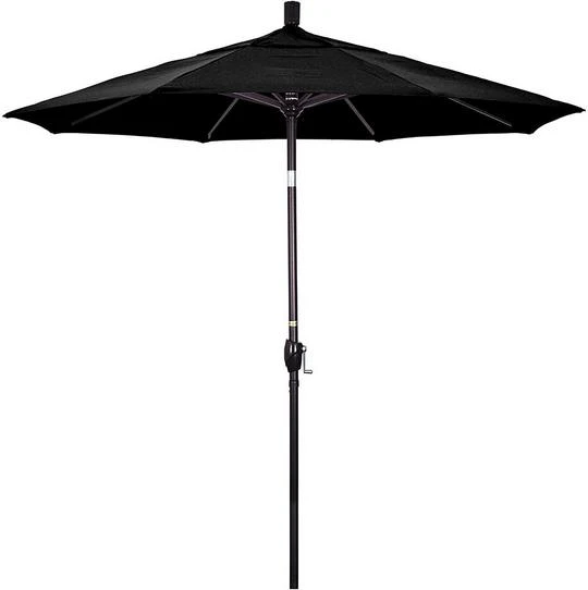 7 1/2 Ft Market Umbrella With Bronze Aluminum Pole 3 7 1/2 Ft Market Umbrella With Bronze Aluminum Pole