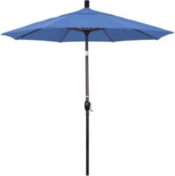 7.5 Ft Market Umbrella Bronze/Kiwi 24 7.5 Ft Market Umbrella Bronze/Kiwi -AquaDream Pools 2 ft Market Umbrella with Bronze Aluminum Pole 82