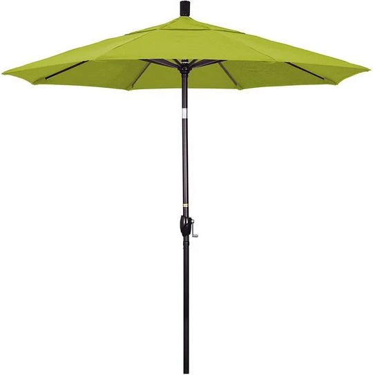 7.5 Ft Market Umbrella Bronze/Kiwi 11 7.5 Ft Market Umbrella Bronze/Kiwi - Image 9