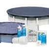 24' Round Economy Above Ground Winter Pool Cover 8-Year With Leaf Net And Chemical Closing Kit Bundle 2 24' Round Economy Above Ground Winter Pool Cover 8-Year With Leaf Net And Chemical Closing Kit Bundle -AquaDream Pools 24 Round Economy Above Ground Winter Pool Cover 8 Year with Leaf Net and Chemical Closing Kit Bundle