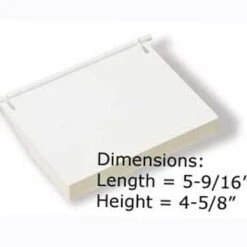 Swimline - 8939 Thru-Wall Skimmer Flap Weir -AquaDream Pools 8939 Thru Wall Skimmer Flap Weir 7