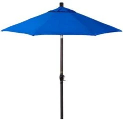 9 Ft Push Button Tilt Patio Umbrella In Sunbrella Fabric -AquaDream Pools 9 ft Push Button Tilt Patio Umbrella in Sunbrella Fabric 6