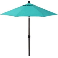 9 Ft Push Button Tilt Patio Umbrella In Sunbrella Fabric -AquaDream Pools 9 ft Push Button Tilt Patio Umbrella in Sunbrella Fabric 7