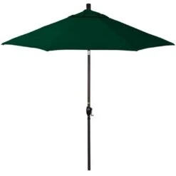 9 Ft Push Button Tilt Patio Umbrella In Sunbrella Fabric -AquaDream Pools 9 ft Push Button Tilt Patio Umbrella in Sunbrella Fabric 9