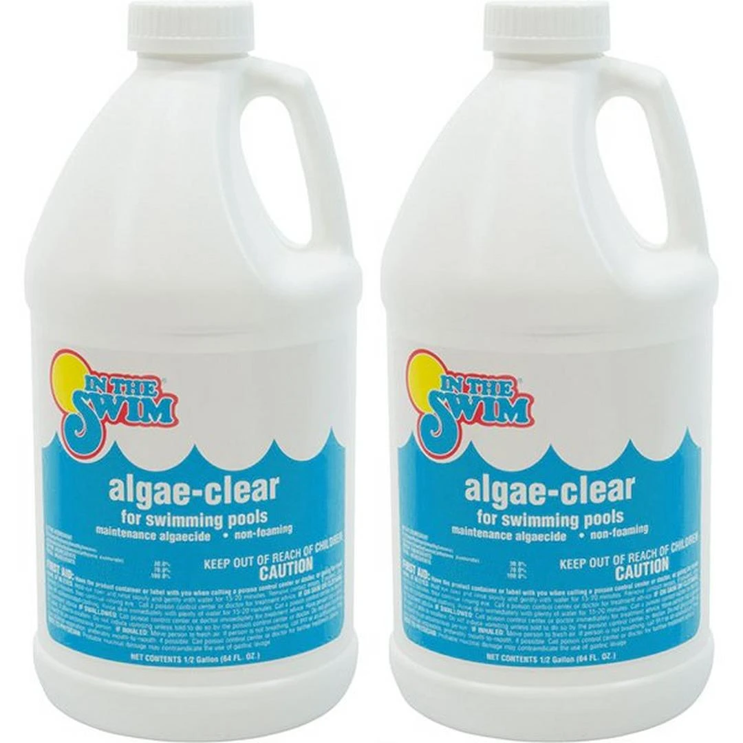 In The Swim - Algae-Clear Algaecide + Clarifier, 2 X 1/2 Gallons 6 In The Swim - Algae-Clear Algaecide + Clarifier, 2 X 1/2 Gallons - Image 4