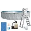 Ambassador 15' X 52" Round Above Ground Pool Package 2 Ambassador 15' X 52" Round Above Ground Pool Package -AquaDream Pools Ambassador 15 x 52 Round Above Ground Pool Package