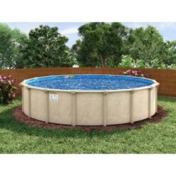 Cascade 27' X 52" Round Above Ground Pool Package -AquaDream Pools Cascade 27 x 52 Round Above Ground Pool Package 1