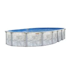 Eden 16'x32' X 52" Oval Above Ground Pool Package -AquaDream Pools Eden 16x32 x 52 Oval Above Ground Pool Package 8