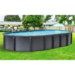 Edge 15'x26' X 52" Oval Above Ground Pool Package -AquaDream Pools Edge 15x26 x 52 Oval Above Ground Pool Package 7