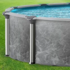 Emotion 18'x33' X 52" Oval Above Ground Pool Package -AquaDream Pools Emotion 18x33 x 52 Oval Above Ground Pool Package 8