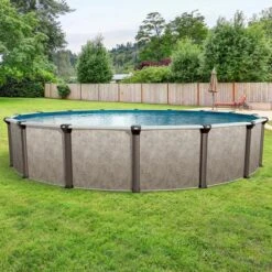 Epic 21' X 52" Round Above Ground Pool Package -AquaDream Pools Epic 21 x 52 Round Above Ground Pool Package 2