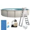 Freestyle 12' X 52" Round Above Ground Pool Package -AquaDream Pools Freestyle 12 x 52 Round Above Ground Pool Package