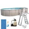 Freestyle 15'x30' X 52" Oval Above Ground Pool Package -AquaDream Pools Freestyle 15x30 x 52 Oval Above Ground Pool Package