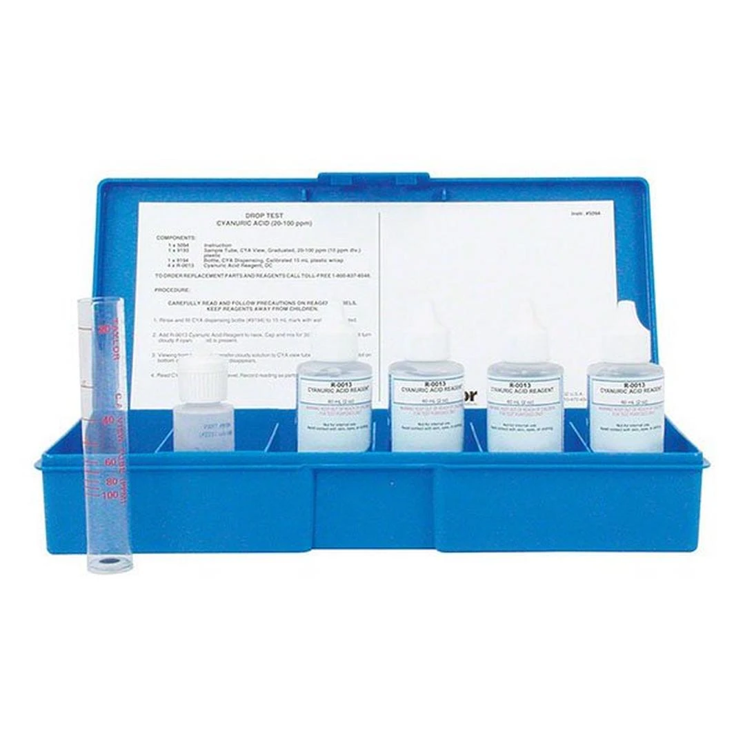 Taylor - K-1720 Cyanuric Acid Stabilizer Level Test Kit 4 Taylor - K-1720 Cyanuric Acid Stabilizer Level Test Kit - Image 2
