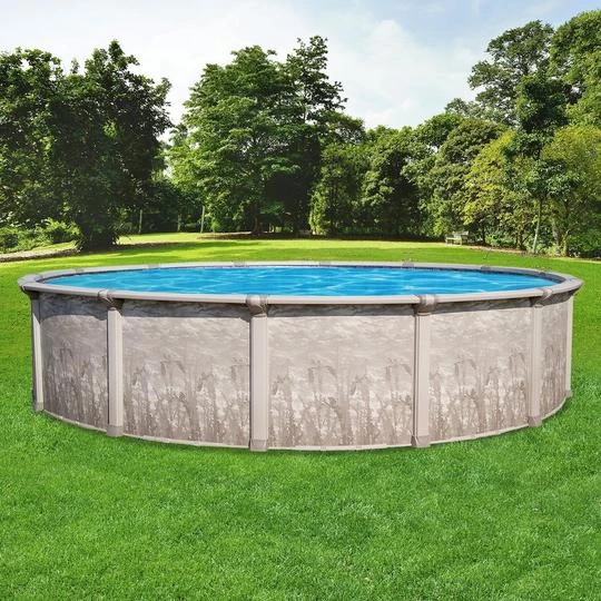 Marina 30' X 52" Round Above Ground Pool Package 5 Marina 30' X 52" Round Above Ground Pool Package - Image 3