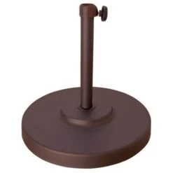AquaDream Pools -AquaDream Pools Metal Umbrella Base Black or Bronze Cast Iron Bases For Umbrellas 9