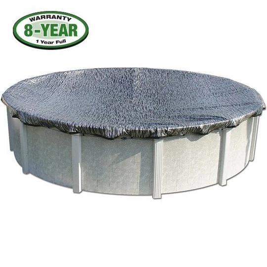 Micro Mesh 24' Round Winter Pool Cover With 40 Cover Clips 3 Micro Mesh 24' Round Winter Pool Cover With 40 Cover Clips