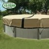 Ultimate 3000 Winter Pool Cover 18x34 Ft Oval -AquaDream Pools Oval Ultimate 3000 Above Ground Winter Pool Cover 12 Year Warranty Tan