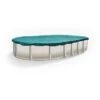 Polar Plus 12' X 24' Oval Winter Pool Cover With 40 Cover Clips -AquaDream Pools Polar Plus 12 x 24 Oval Winter Pool Cover with 40 Cover Clips