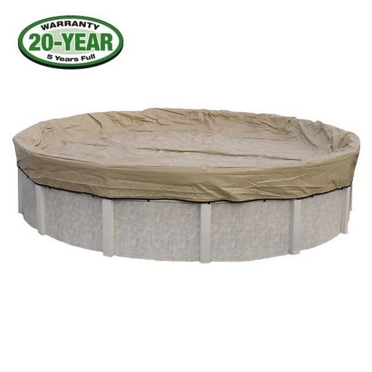 Polar Protector 16' X 32' Oval Winter Pool Cover With 50 Cover Clips 3 Polar Protector 16' X 32' Oval Winter Pool Cover With 50 Cover Clips