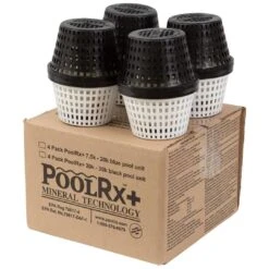 PoolRx - PoolRx+ Black Mineral Unit For 20,000 To 30,000 Gallons, 4-Pack 8 PoolRx - PoolRx+ Black Mineral Unit For 20,000 To 30,000 Gallons, 4-Pack -AquaDream Pools PoolRx Black Mineral Unit for 20000 to 30000 Gallons 4 Pack 2