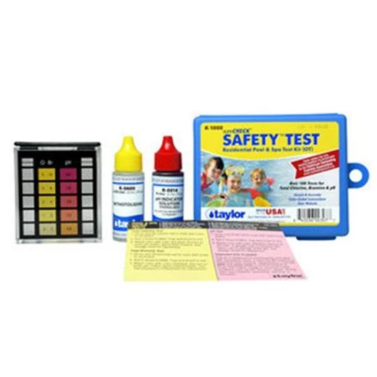 Taylor Technologies - Residential OTO 3-Way Test Kit For Total Chlorine, Bromine, And PH 3 Taylor Technologies - Residential OTO 3-Way Test Kit For Total Chlorine, Bromine, And PH