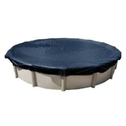 Midwest Canvas - Round Winter Pool Cover, 10 Year Warranty, Blue -AquaDream Pools Round Winter Pool Cover 10 Year Warranty Blue 16