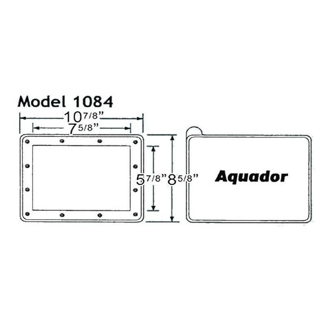 Aquador - Skimmer Faceplate And Lid For Hayward In-Ground Pool Skimmer 7 Aquador - Skimmer Faceplate And Lid For Hayward In-Ground Pool Skimmer - Image 5