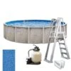 Verona 18' X 54" Round Above Ground Pool Package -AquaDream Pools Verona 18 x 54 Round Above Ground Pool Package