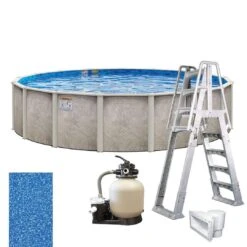 Verona 30' X 54" Round Above Ground Pool Package -AquaDream Pools Verona 30 x 54 Round Above Ground Pool Package 6