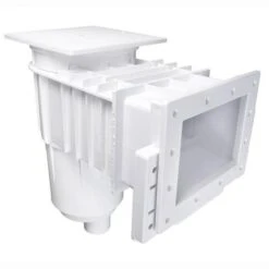 CMP - Vinyl Liner Skimmer Regular Mouth, Square Lid, White