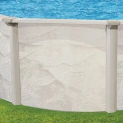 Weekender II 21' Round 52" Tall Above Ground Pool Package -AquaDream Pools Weekender II 52 Tall Round Above Ground Pool Package 7