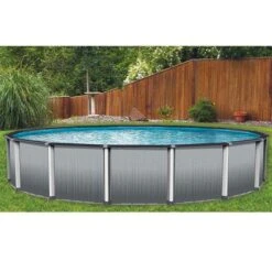 Leslie's - Weekender Premium 18' Round Above Ground Pool Package With Upgraded 14" Sand Filter System -AquaDream Pools Weekender Premium Above Ground Pool Package 48