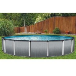 Leslie's - Weekender Premium 18' Round Above Ground Pool Package With Upgraded 14" Sand Filter System -AquaDream Pools Weekender Premium Above Ground Pool Package 55